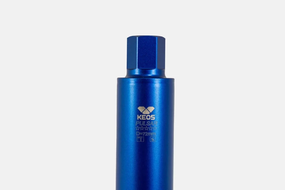 Коронка алмазная KEOS ПРО ЛАЗЕР (PRO Lazer) 1 1/4" 072х450 (Лазерная сварка) (DCL072.450)