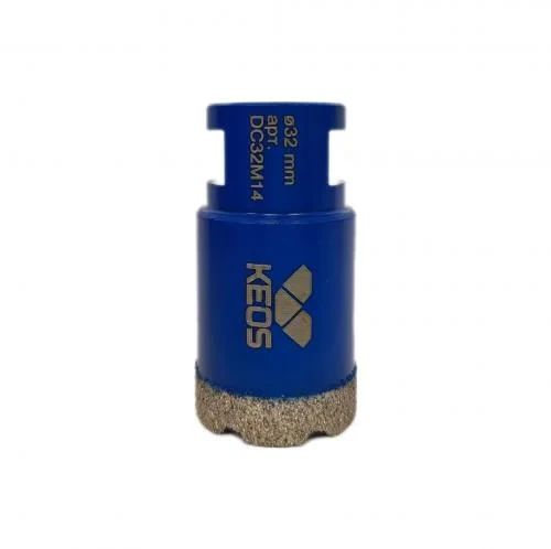 Коронка алмазная по керамограниту KEOS ПРО (PRO) 32мм M14 (DC32M14)