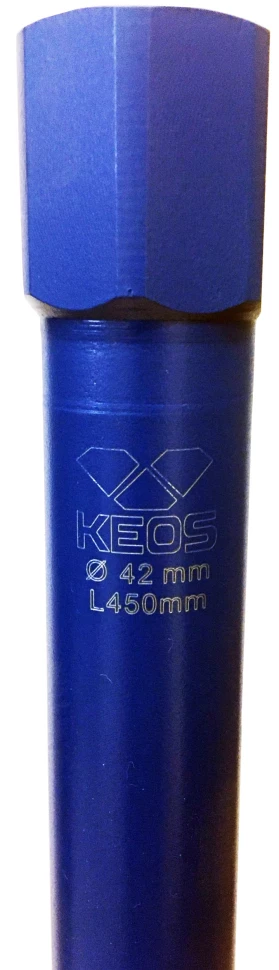 Коронка алмазная KEOS ПРОФЕССИОНАЛ (Professional) 1 1/4" 42/450 (Лазерная сварка) (DC042.450)