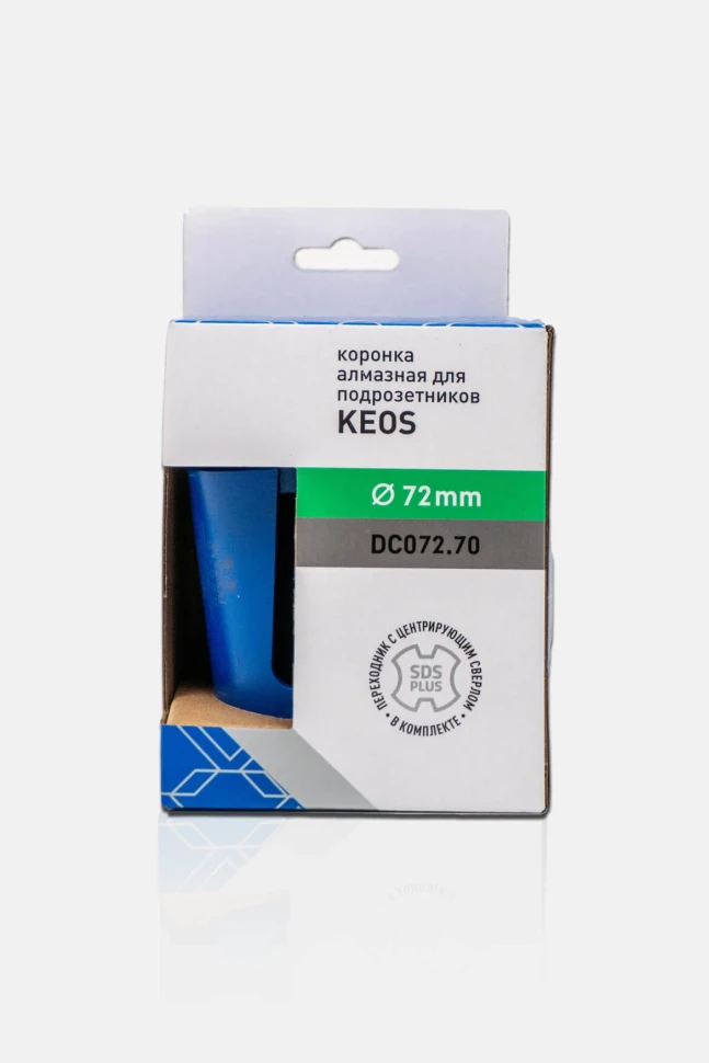 Коронка алмазная KEOS 1 1/4" 072х500,7 сегм. по бетону (DC072.500)